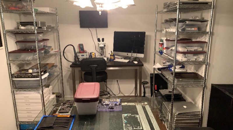 The Mac Space in 2020 - corner of an apartment where it all started